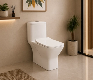 Hindware One-piece Western Commode Sharp