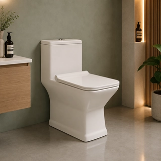Hindware One-piece Western Commode Prima Syphonic