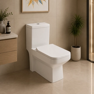 Hindware One-piece Western Commode Enigma