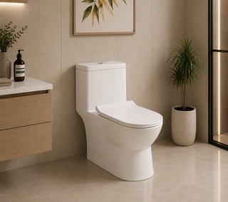 Hindware One-piece Western Commode ACE WD