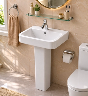 Hindware Full Pedestal Basin Lustra