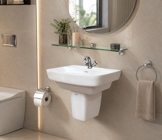Hindware Half Pedestal Basin Evita