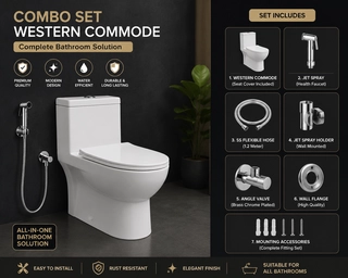 Western Commode Full Set