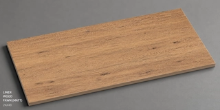 24X48 Tile  LINER  WOOD  FAWN (MATT) Vitrified Body -Box-2pieces-