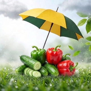 Cucumber & Capsicum