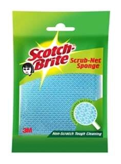 SCRUB NET SPONGE 11X7CM