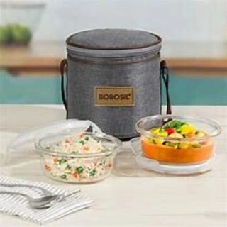 PRO ROUND GLASS LUNCH BOX