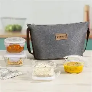 PRO DAISY GLASS LUNCH BOX
