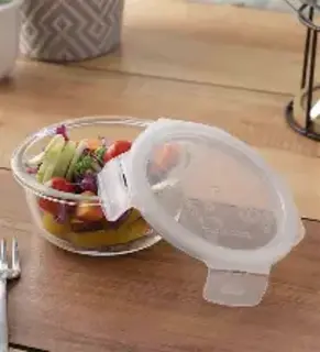 GLASS LUNCH BOX ROUND
