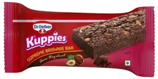 KUPPIES SUPREME BROWNIE BAR CHOCO HAZELNUT