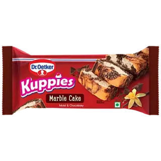 KUPPIES MARBLE CAKE MOIST & CHOCOLATEY