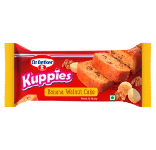 KUPPIES BANANA WALNUT CAKE MOIST & NUTTY