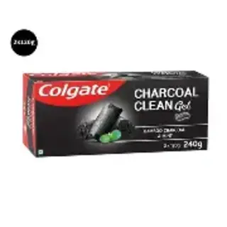 CHARCOAL CLEAN GEL TOOTHPASTE BAMBOO CHARCOAL & MINT