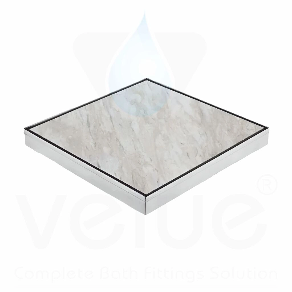 Tile Insert Shower Drain Channel