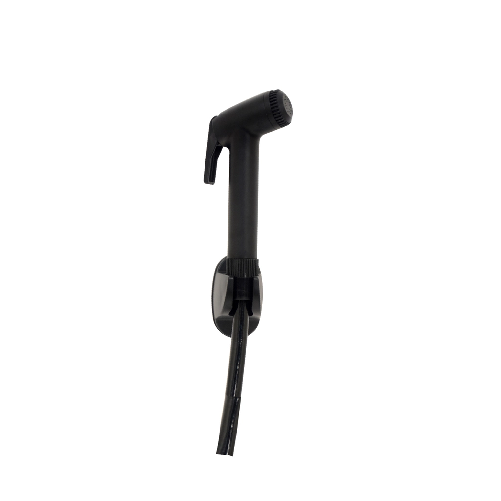 Health Faucet (Alpha Black) With 1 Meter PTMT Tube & Hook
