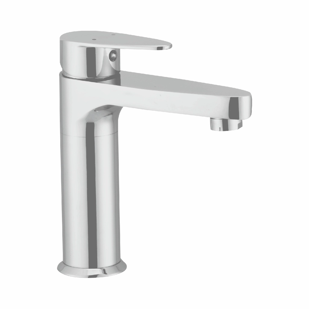 Vivo Single Lever Basin Mixer With SS-304 Grade Braided Hose (6 Inches)
