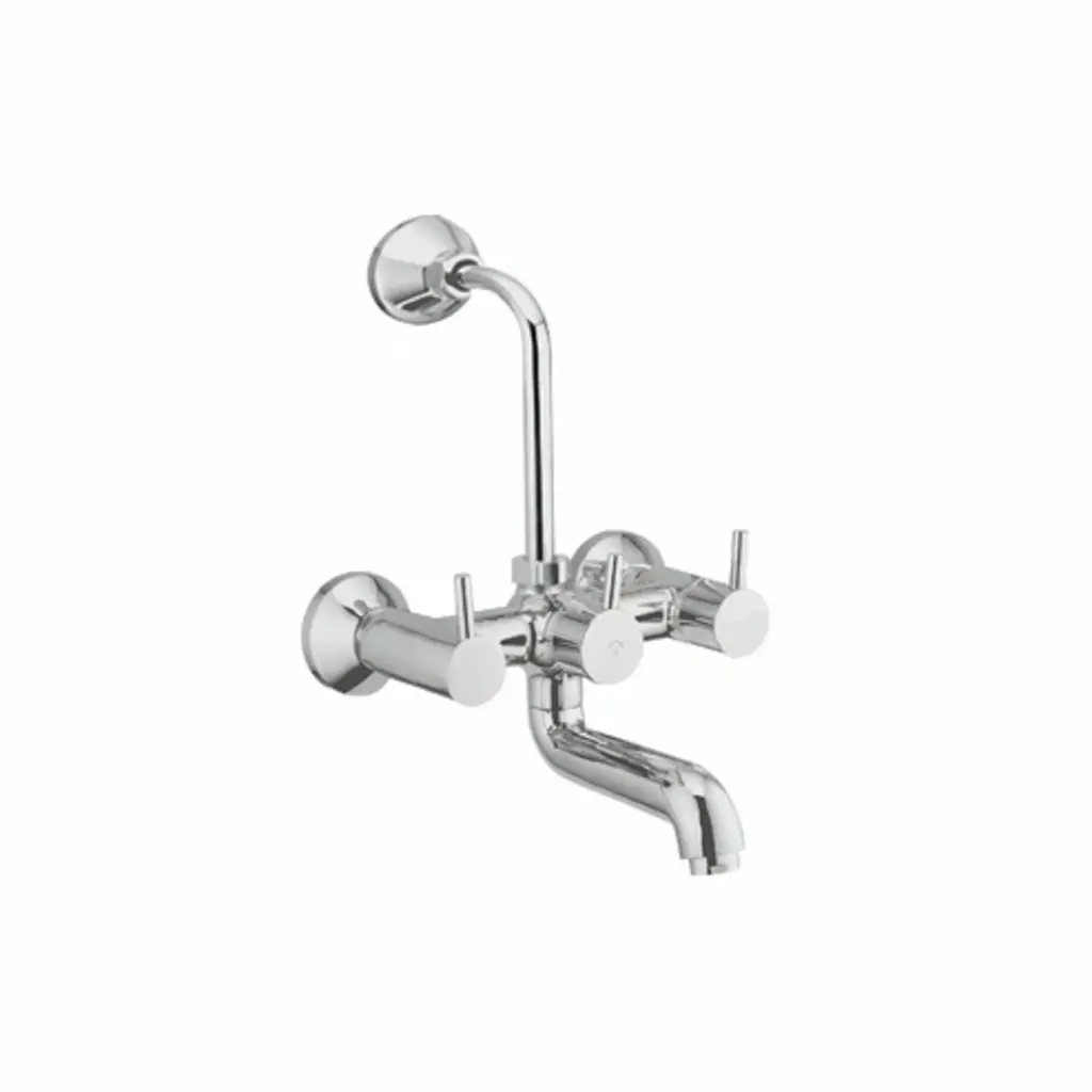 Flora 2x1 Wall Mixer With Bend