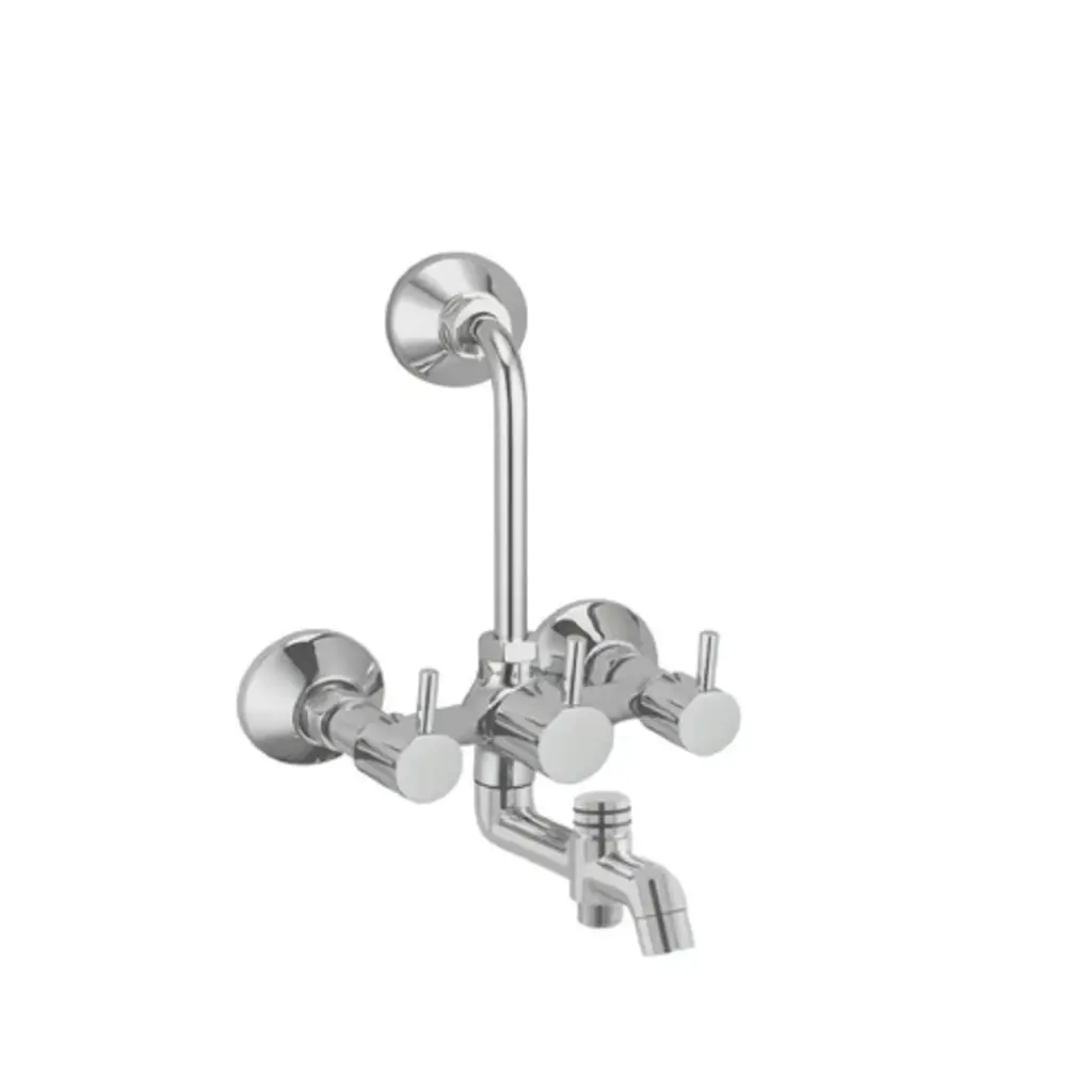 Fine 3x1 Wall Mixer With Bend