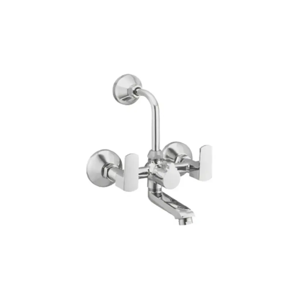 Nexo 2x1 Wall Mixer With Bend
