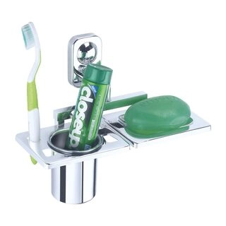 Tumbler Holder With Soap Dish Genil-GE811