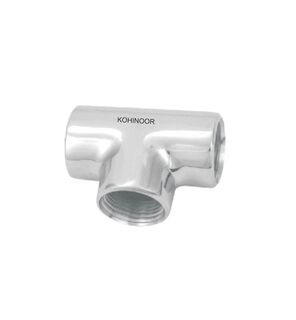 Brass CP Tee (1/2 Inches-15MM)-KNR232