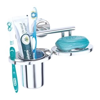 Tumbler Holder With Soap Dish Jucar-JU411