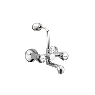 Diamond 2x1 Wall Mixer With Bend-JD210
