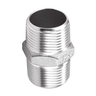 Steel Hex Nipple (Deluxe)-102301