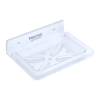 Unbreakable Single Soap Dish (Square)-PF01