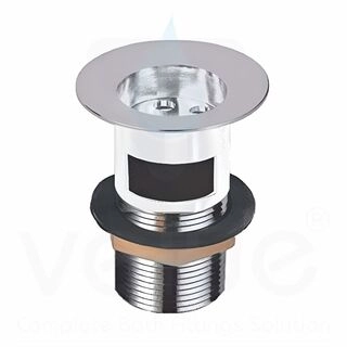 Brass Waste Coupling (4 Inches) Half Thread (Gold)-V35201