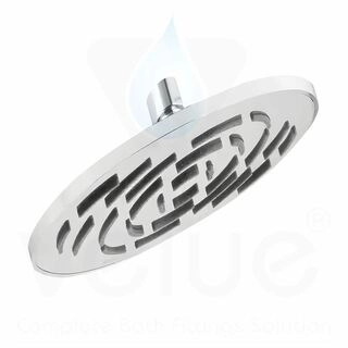 Oval Over Head Shower-(7 x 10 Inches) - V18411