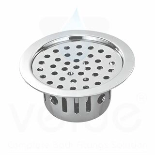 Round Anti Cockroach Trap Silver (Plain)-V48110