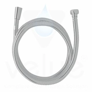 Steel Flexible Shower Tube (Silver)-(1.5 Meter) - V44015