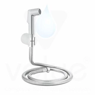 Health Faucet (Crystal) With 1 Meter SS Tube & Hook-V15520