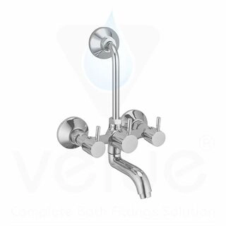 Fine 2x1 Wall Mixer With Bend-V75110