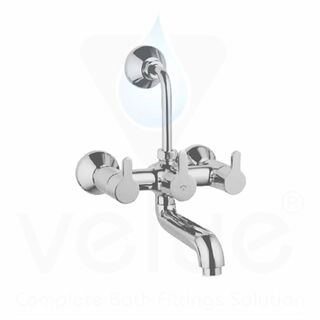 Fusion 2x1 Wall Mixer With Bend-V72110