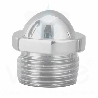 CP Plug Male Thread Non Chrome (1/2 Inches)-V46510