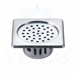 Square Anti Cockroach Trap Silver (Plain)-V48120
