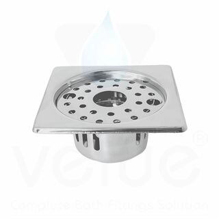 Square Anti Cockroach Trap Silver (Hole)-V48121