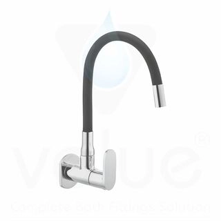 Sink Cock Single Flow (Black)-V99110