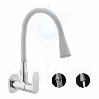 Sink Cock With Shower Duel Flow (Grey)-V98120