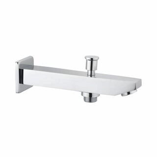 Square Bathtub Spout (Tip-Ton Button)-V85040