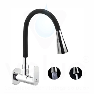 Sink Cock With Shower Duel Flow (CP Black)-V98510