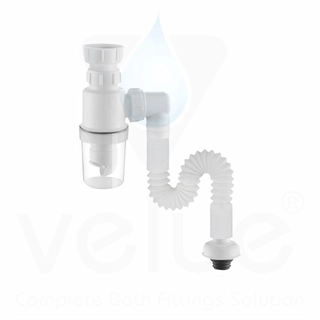 PTMT Bottle Trap With Waste Pipe-V70360