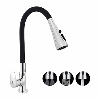 Swan Neck Fynix Three Flow Mode (Black)-V98620