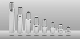 Brass CP Extension Nipples