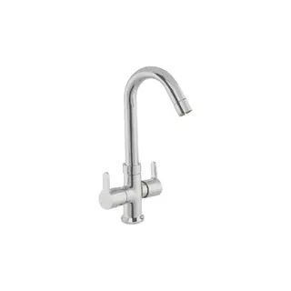 Flute Center Hole Basin Mixer-V74140