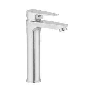 Nexo Single Lever Basin Mixer With SS-304 Grade Braided Hose (12 Inches)-V86220