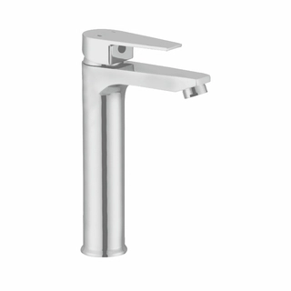 Nexo Single Lever Basin Mixer With SS-304 Grade Braided Hose (9 Inches)-V86215