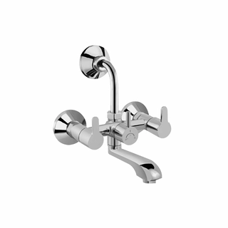 RIO 2x1 Wall Mixer With Bend-V77110